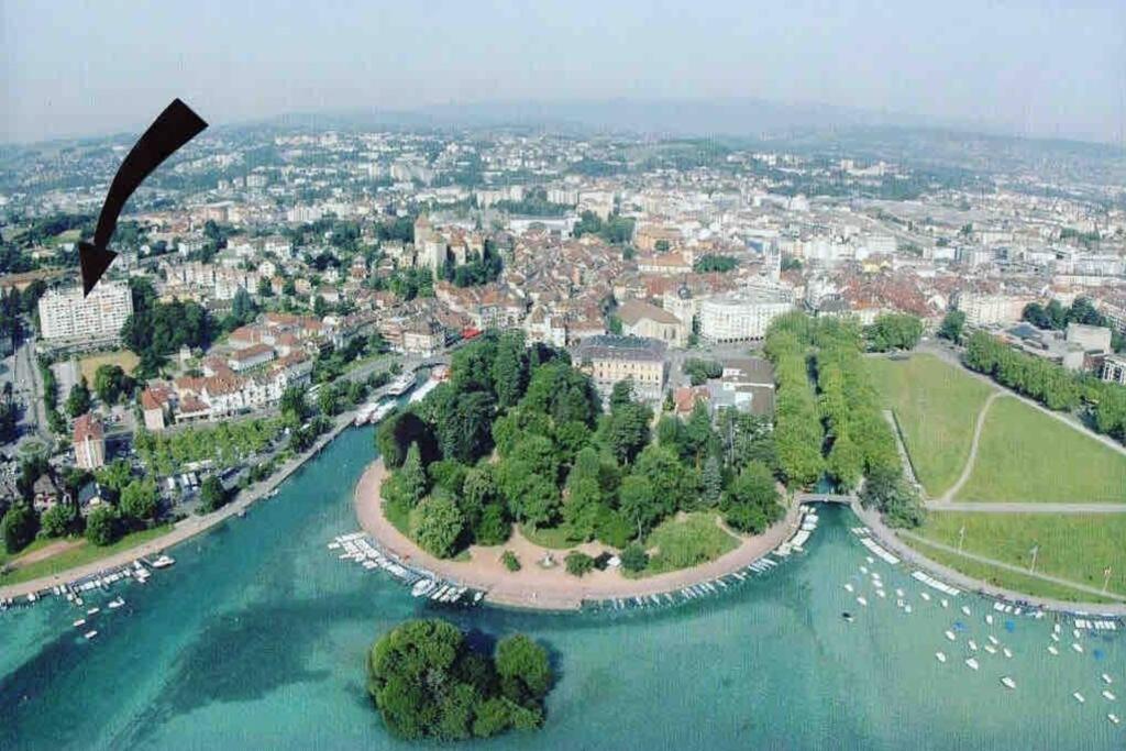 Le Panorama - Vue Lac Et Montagne Avec Parking Annecy Exteriér fotografie