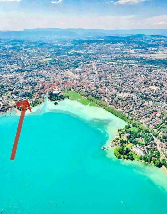 Le Panorama - Vue Lac Et Montagne Avec Parking Annecy Exteriér fotografie